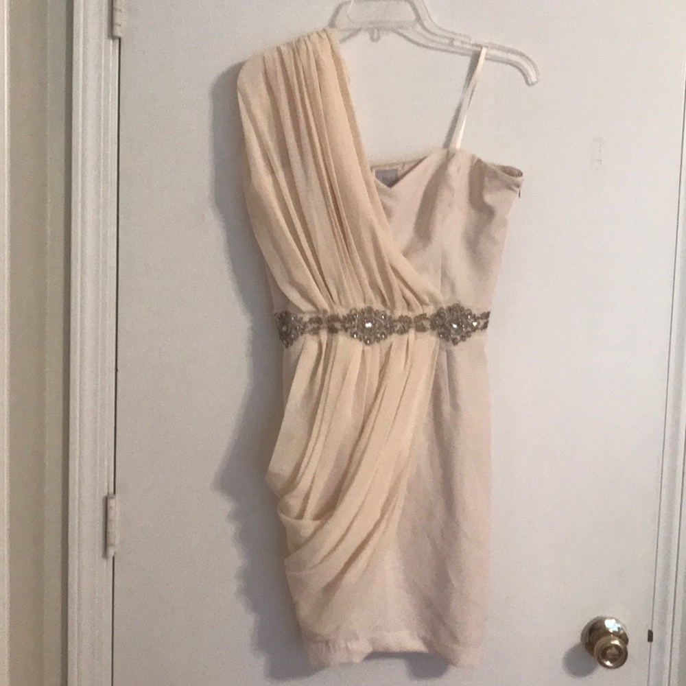 Never worn, off white, short cocktail dress